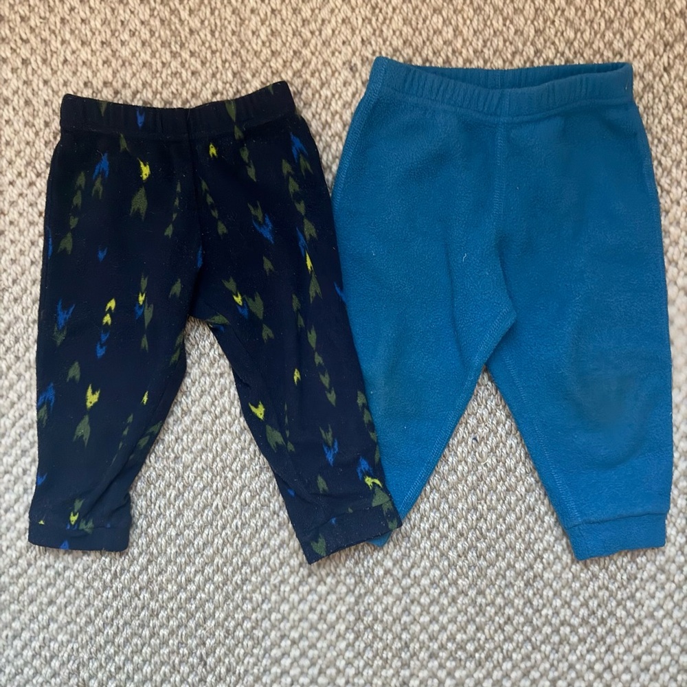 Patagonia Fleece Pant Bundle, 6-12M